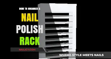 Efficiently Organize Your Nail Polish Rack: Tips for a Tidy Collection