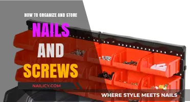 Efficient Nail and Screw Storage: Tips for Organized DIY Enthusiasts