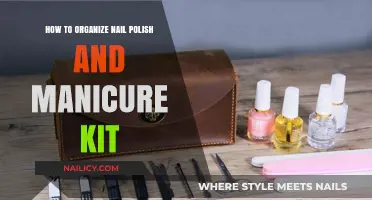 Efficiently Organize Your Nail Polish & Manicure Kit: Tips & Tricks