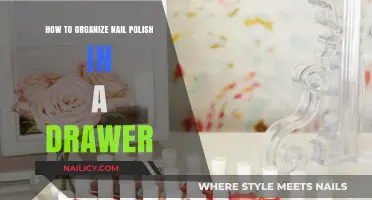 Efficiently Organize Your Nail Polish Collection in a Drawer: Tips & Tricks