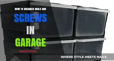 Efficient Garage Organization: Mastering Nail and Screw Storage Solutions