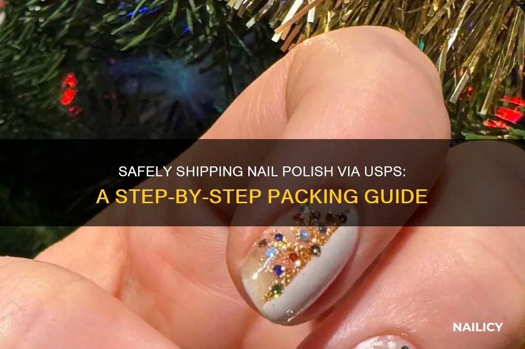 how to pack nail polish usps