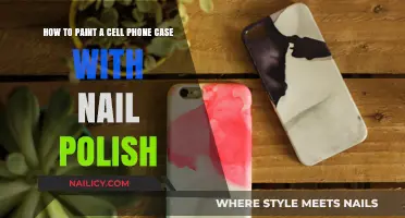 DIY Phone Case Makeover: Painting with Nail Polish Step-by-Step
