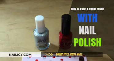 DIY Phone Cover Makeover: Painting with Nail Polish Step-by-Step