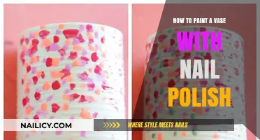 Creative DIY: Transforming Vases with Nail Polish Techniques