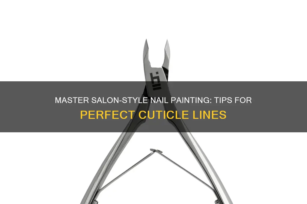 how to paint end of nails like salon