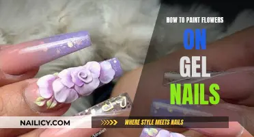 Gel Nails Floral Art: Painting Flowers Like a Pro
