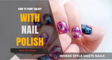 Create Stunning Galaxy Art Using Nail Polish: Easy DIY Guide