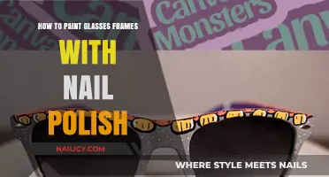 DIY Glasses Makeover: Painting Frames with Nail Polish Easily