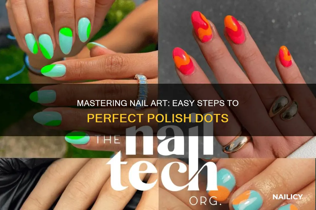 how to paint nail polish dots