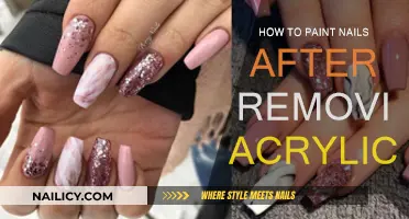 Nail Care: Post-Acrylic Painting Tips