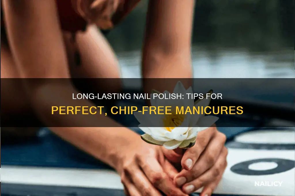 how to paint nails and make it last