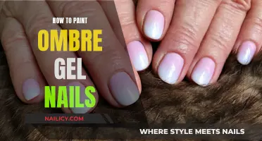 Ombre Gel Nails: Painting Perfectly Shaded Tips