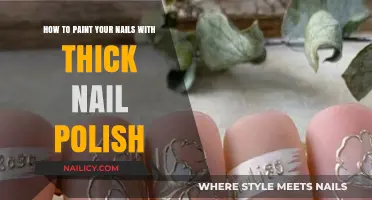 Mastering Thick Nail Polish: Tips for Smooth, Flawless Application