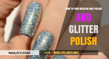 Sparkle and Shine: Mastering the Art of Mixing Regular and Glitter Polish
