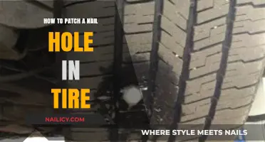 Quick Fix: Patching a Nail Hole in Your Tire Easily
