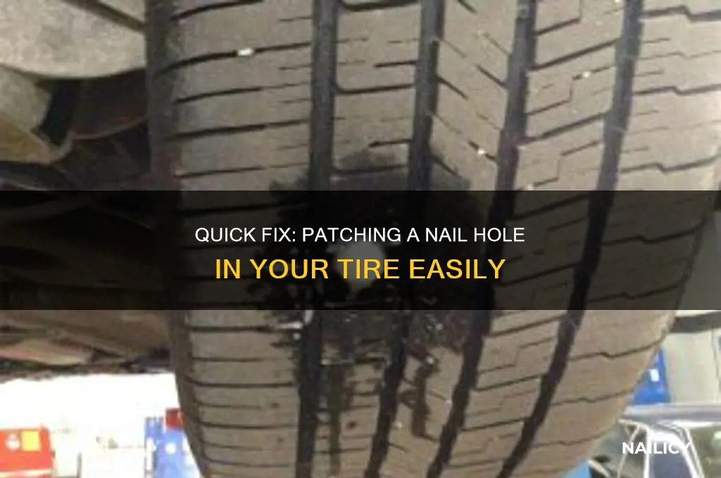 how to patch a nail hole in tire