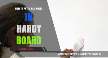 Easy Steps to Patch Nail Holes in Hardy Board Siding