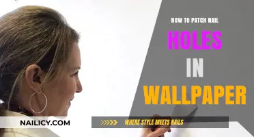 Easy Steps to Seamlessly Patch Nail Holes in Wallpaper