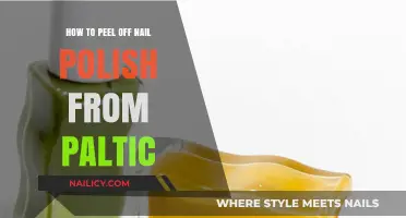 Effortless Nail Polish Removal: Peel Off Tips for Plastic Surfaces