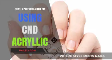 Mastering the Art of Nail Repair with CND Acrylic