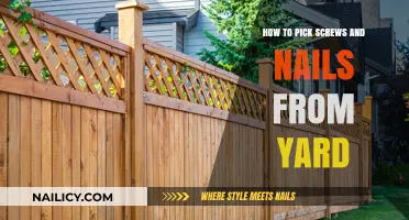 Efficiently Remove Screws and Nails from Your Yard: A Practical Guide