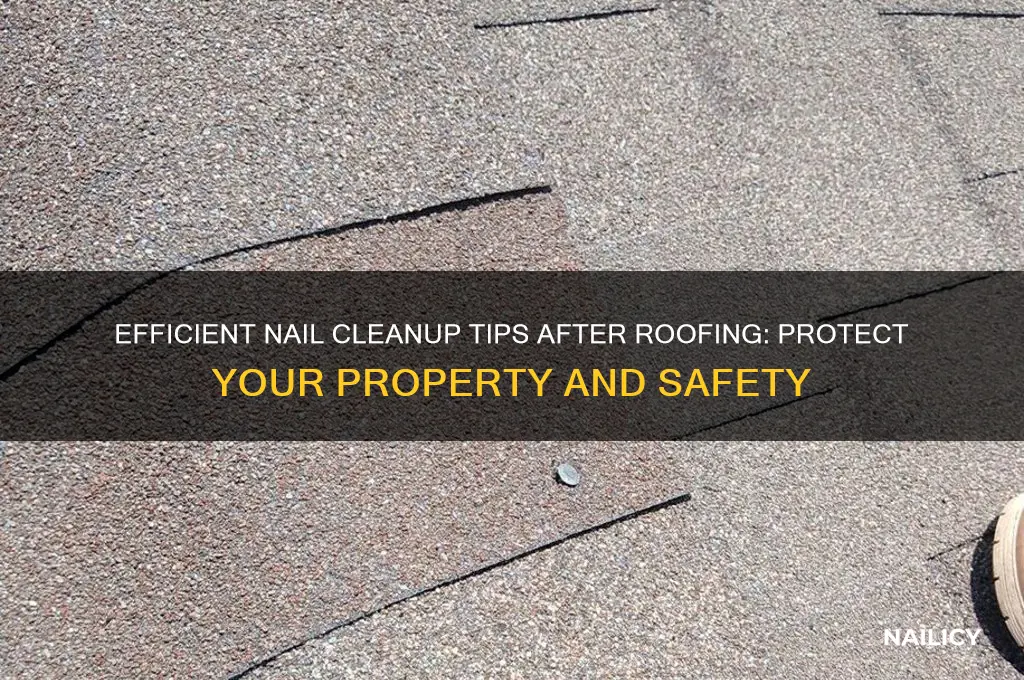 how to pick up nails after roofing