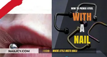 Mastering Steel Piercing: Techniques to Drive Nails Through Metal