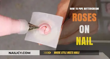 Mastering Buttercream Roses: Piping Techniques for Stunning Nail Art