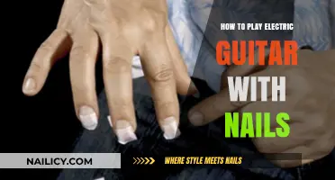 Mastering Electric Guitar with Nails: Tips for Smooth Playability