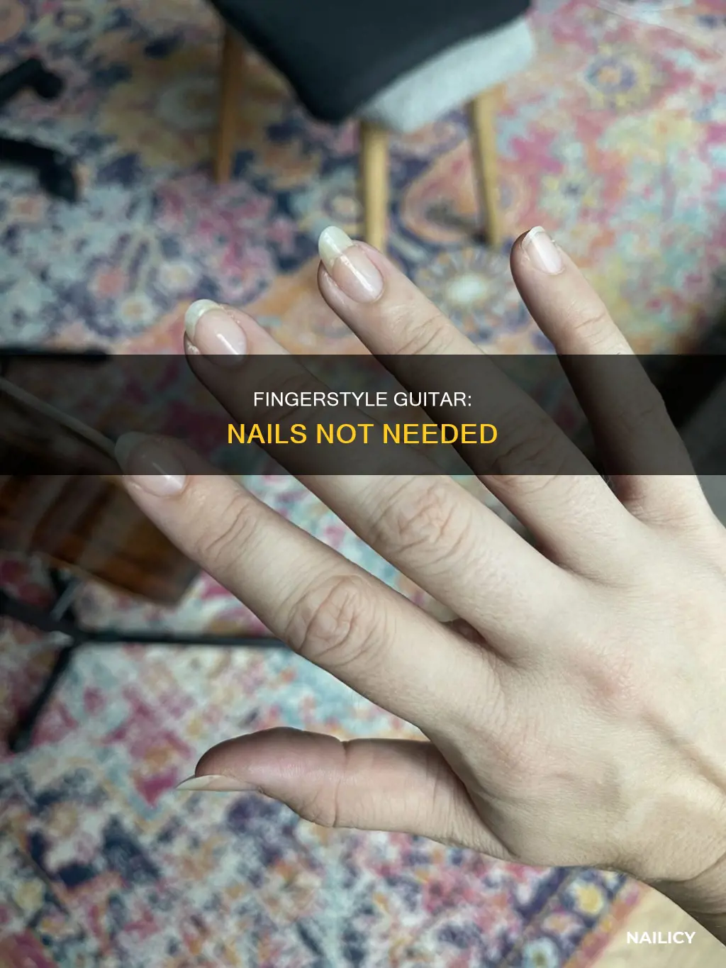 how to play fingerstyle guitar without long nails