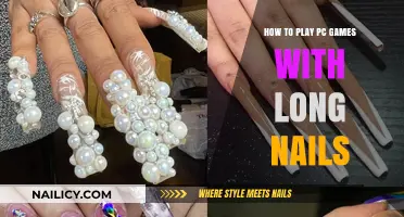 Master PC Gaming with Long Nails