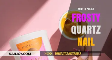 Mastering the Art of Polishing Frosty Quartz Nails: A Step-by-Step Guide