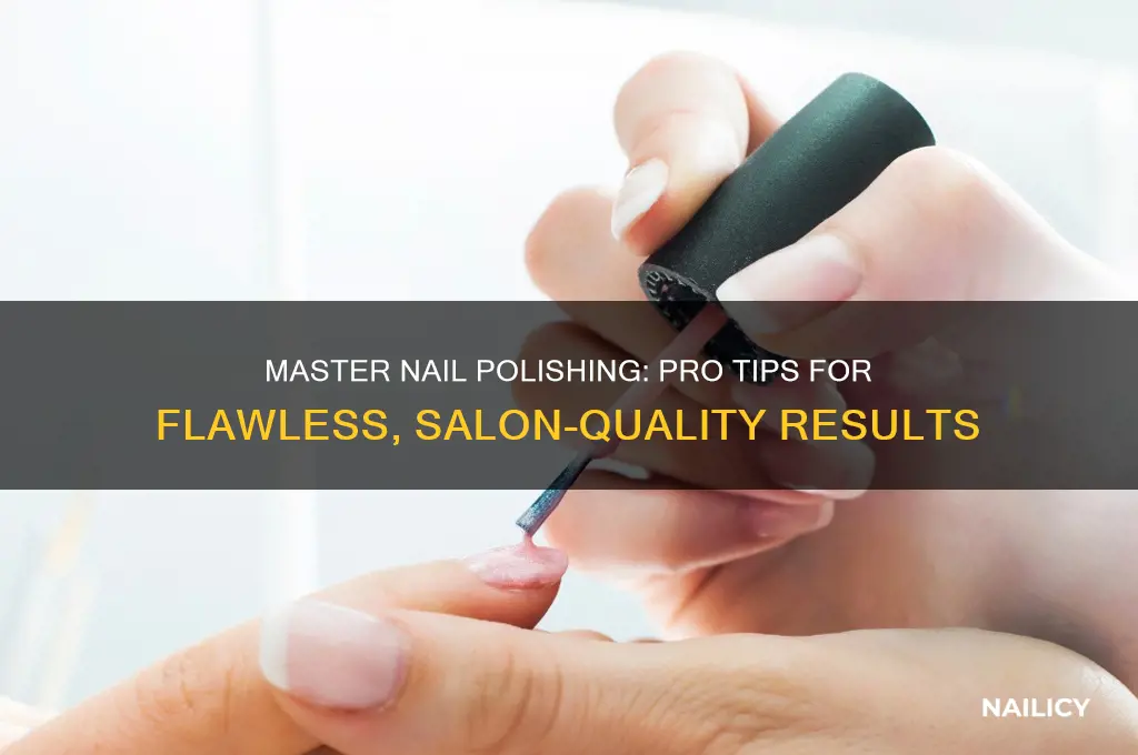 how to polish nails like a pro