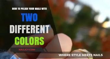 Master the Art of Two-Tone Nail Polishing: A Step-by-Step Guide