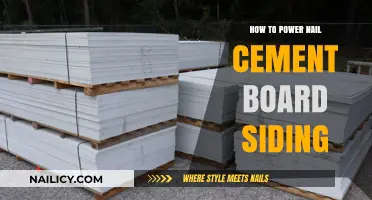 Mastering Power Nailing Techniques for Cement Board Siding Installation