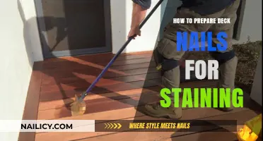 Preparing Deck Nails for Staining: Essential Tips for a Flawless Finish
