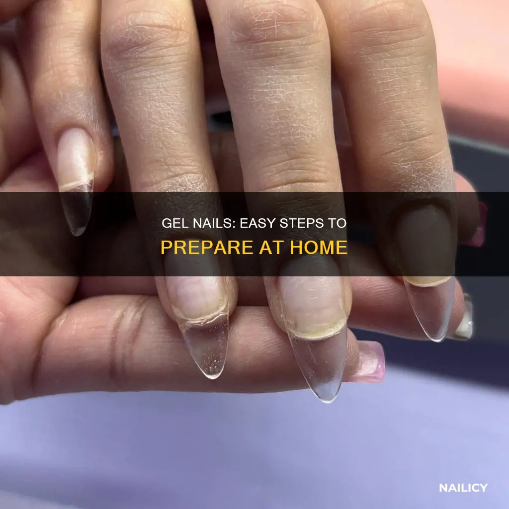 how to prepare gel nails