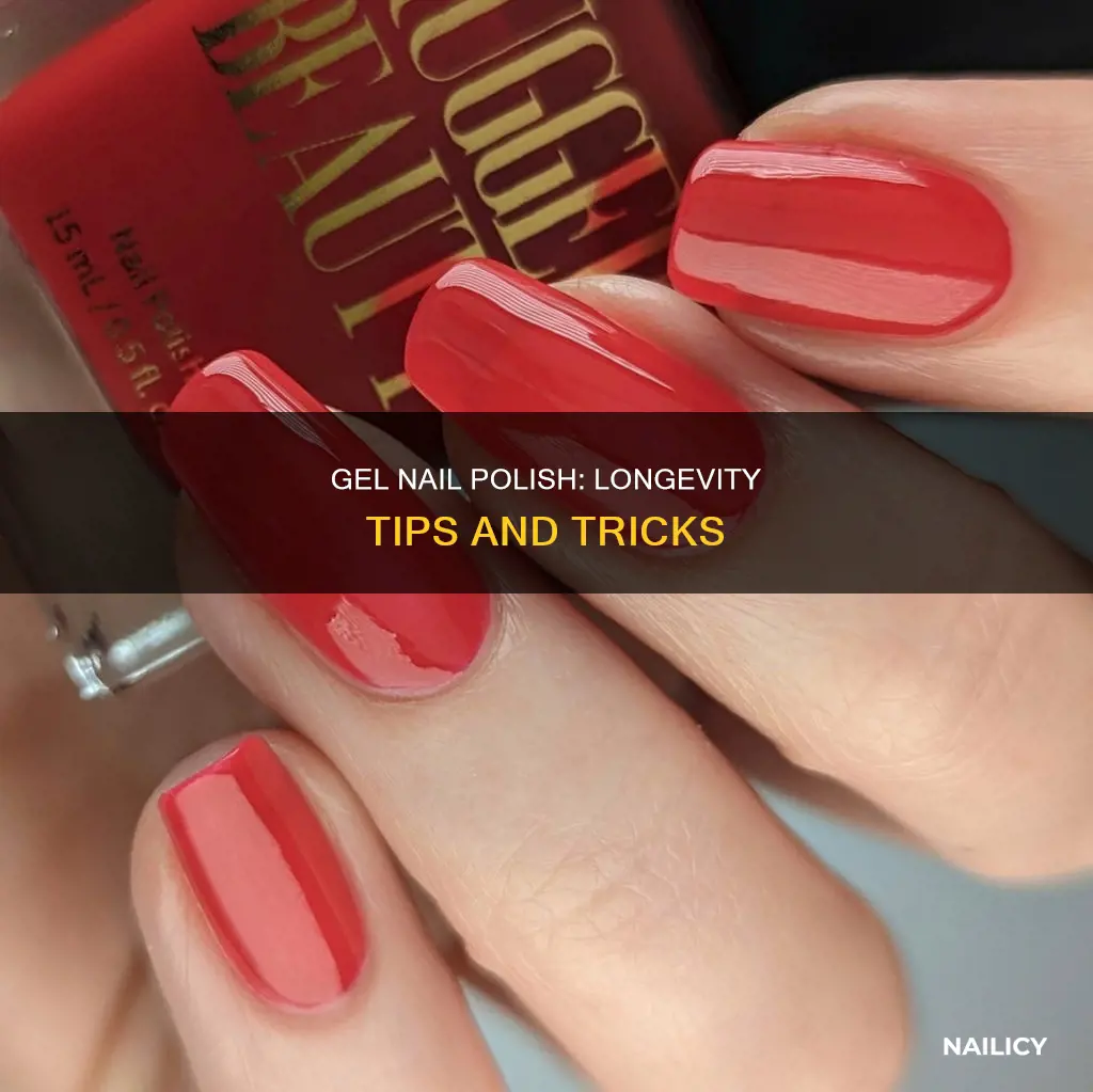 how to preserve gel nail polish
