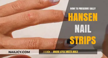 Preserve Sally Hansen Nail Strips: Tips for Long-Lasting Manicures