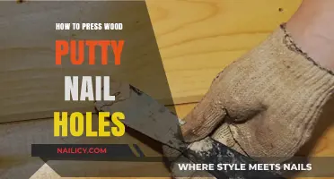 Mastering Wood Putty: Seamless Nail Hole Repair Techniques Revealed