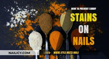 Prevent Curry Stains on Nails: Quick Tips for Spotless Manicures