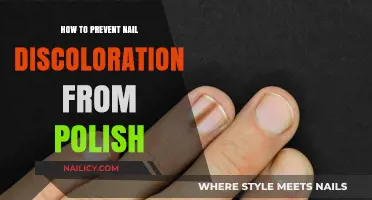 Prevent Nail Discoloration: Tips for Healthy, Polish-Protected Nails