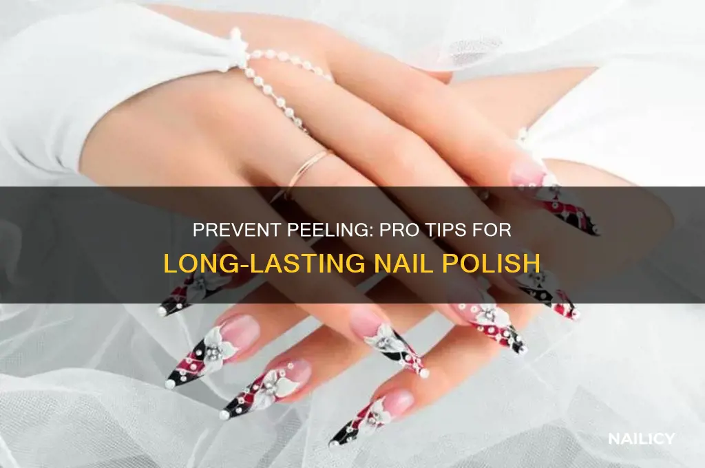 how to prevent nail polish from peeling