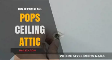 Prevent Nail Pops: Ceiling Attic Solutions for a Smooth Finish