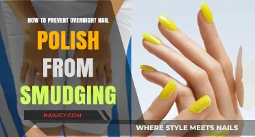 Prevent Smudges: Tips for Perfect Overnight Nail Polish Drying