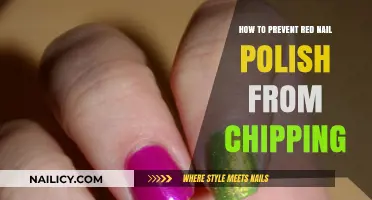 Prevent Red Nail Polish Chipping: Long-Lasting Manicure Tips and Tricks