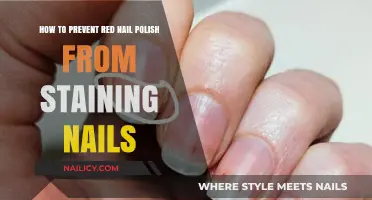 Prevent Red Nail Polish Stains: Tips for Healthy, Stain-Free Nails