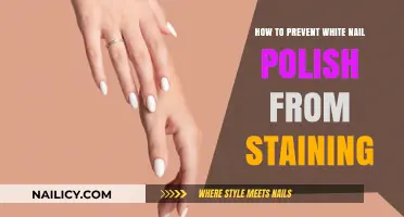 Prevent White Nail Polish Stains: Tips for Flawless, Stain-Free Manicures