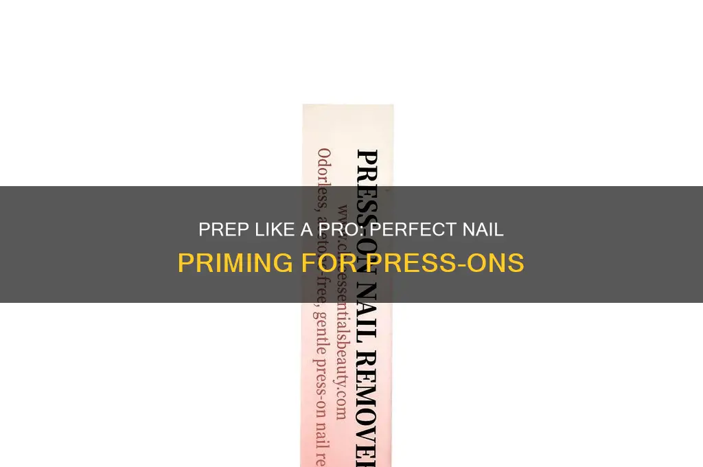 how to prime nails for press on nails